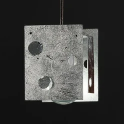 Knikerboker Buchi Hängelampe 13x11x16,5 silber