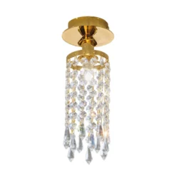 KOLARZ Charleston Deckenlampe Kristall, Ø 10cm