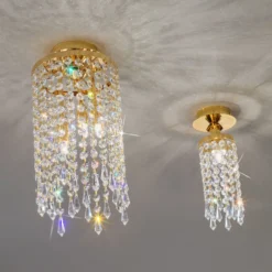 KOLARZ Charleston Deckenlampe Kristall, Ø 10cm