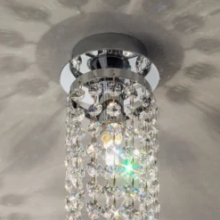 KOLARZ Charleston - Deckenlampe mit Kristall, 24cm
