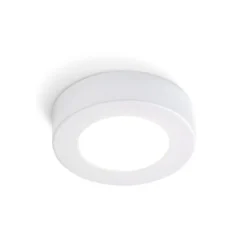 KOLARZ Deckenlampe Click R, weiß, Metall, GX53, Ø 12 cm