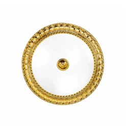 KOLARZ Deckenlampe Milady, Ø 40 cm, 24 Karat vergoldet