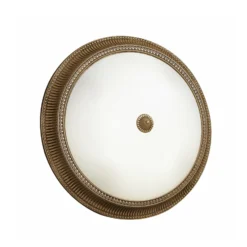 KOLARZ Deckenlampe Milord, Ø 50 cm, altmessingfarben