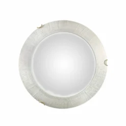 KOLARZ Deckenlampe Moon, Ø 40 cm, weiß/24 Karat vergoldet