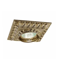KOLARZ Deckenspot Milady, altmessingfarben, Länge 10 cm