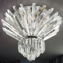 Kristalldeckenlampe Cristalli, 60 cm