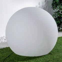 Kugellampe Cumulus XL, Ø 80 cm, weiß, Kunststoff IP44 E27