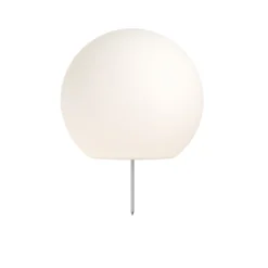 Kugelleuchte Cumulus M, Ø 45 cm, weiß, Kunststoff, IP44, E27