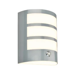 LED-Akku-Außenwandlampe 3793014, chromfarben, dimmbar, IP44