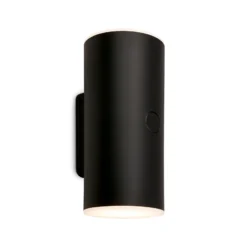 LED-Akku-Außenwandlampe 3786015, schwarz Touchdimmer up/down
