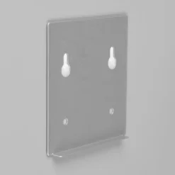 LED-Akku-Außenwandlampe Talent, titanfarben, Breite 16 cm