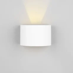 LED-Akku-Außenwandlampe Talent, weiß, Breite 16 cm, Sensor