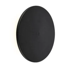 LED-Akku-Außenwandleuchte Aurora, schwarz, Touchdimmer, IP54
