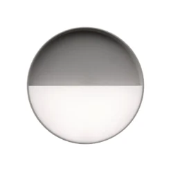 LED-Akku-Außenwandleuchte Meg, sandfarben, Ø 15 cm