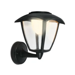 LED-Akku-Außenwandleuchte 3929015, schwarz, Touchdimmer