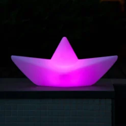 LED-Akkuleuchte The BOAT lamp, schwimmfähig, RGBW
