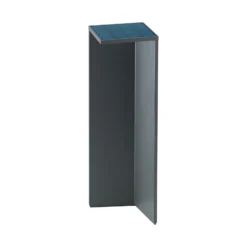 LED-Akku-Solarleuchte Nusolar anthrazit, Höhe 50cm