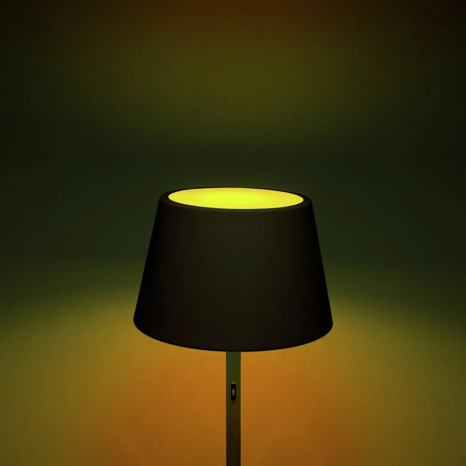 LED-Akku-Stehlampe Pomezia, schwarz, 150 cm, IP54, USB