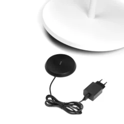 LED-Akku-Stehlampe Pomezia, weiß, 150 cm, IP54, USB