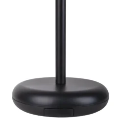 LED-Akku-Terrassenlampe Pasi schwarz Höhe 26cm Metall Touch