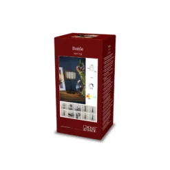 LED-Akku-Tischlampe Bottle, schwarz, Alu, IP54, Dimmer, CCT