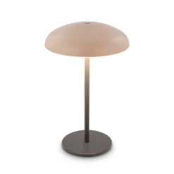 LED-Akku-Tischlampe Brilo unplugged Caxa 30, beige/anthrazit