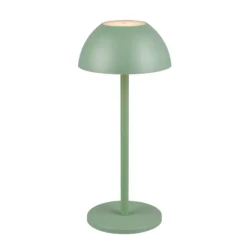 LED-Akku-Tischlampe Ricardo, grün, Höhe 30 cm, Kunststoff