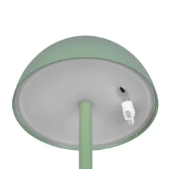 LED-Akku-Tischlampe Ricardo, grün, Höhe 30 cm, Kunststoff
