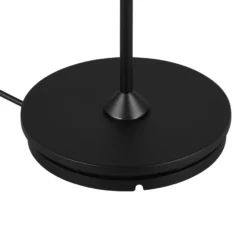 LED-Akku-Tischlampe Suarez, schwarz, Höhe 39 cm, Metall