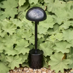 LED-Akku-Tischlampe Taten, schwarz, Höhe 30 cm, Metall