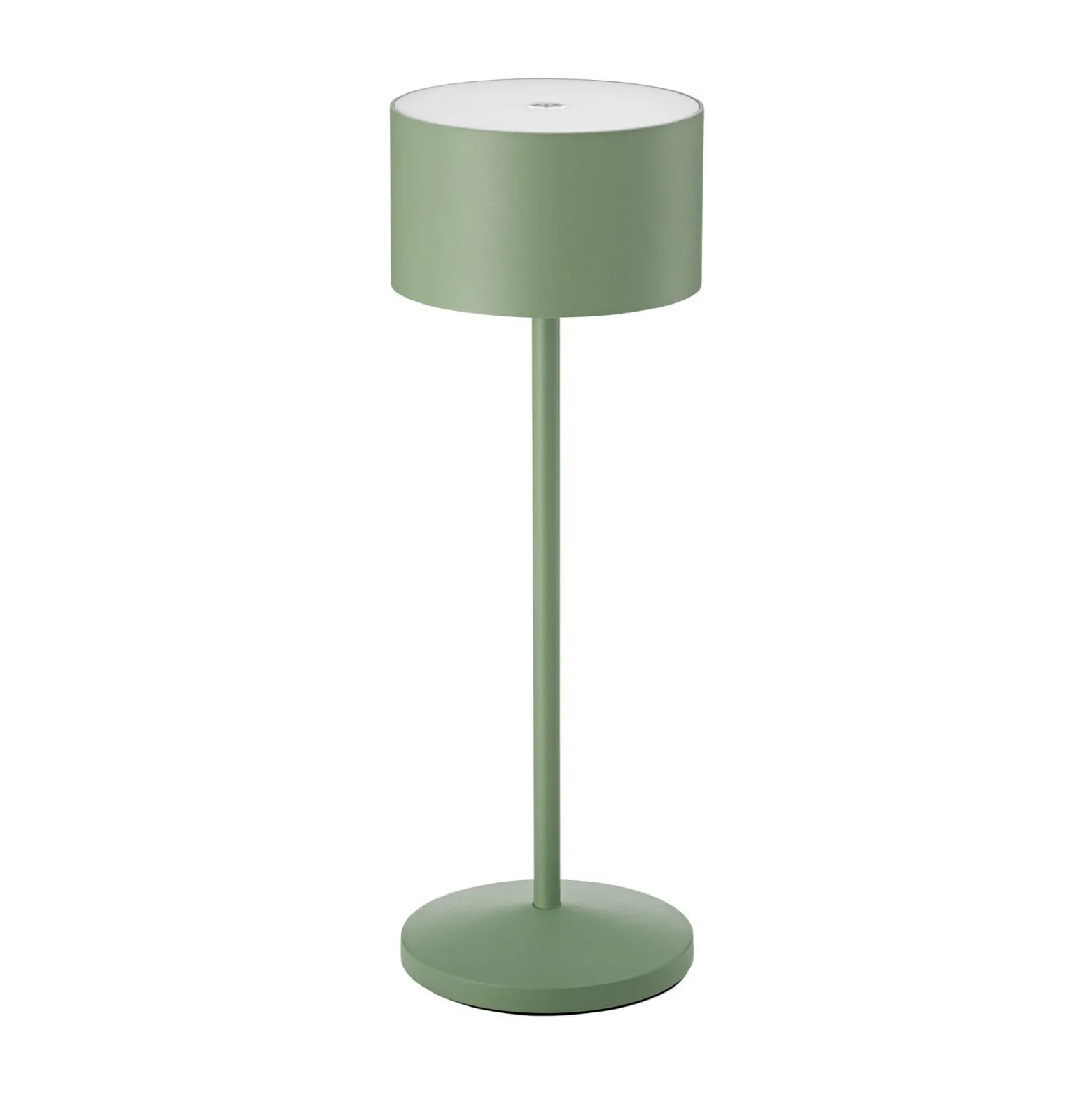 LED-Akku-Tischlampe Veluna, grün, Höhe 25 cm, IP44, dim, CCT