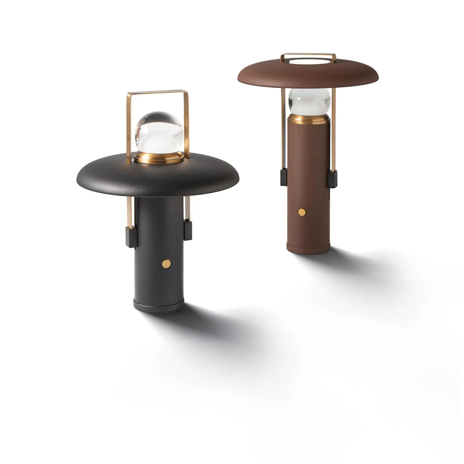LED-Akku-Tischleuchte Camping, schwarz, Aluminium, PMMA, CCT