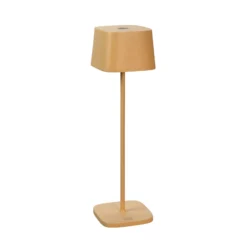 LED-Akku-Tischleuchte Capri, Höhe 36 cm, sandfarben, IP54