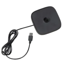 LED-Akku-Tischleuchte Capri, Höhe 36 cm, schwarz, IP54