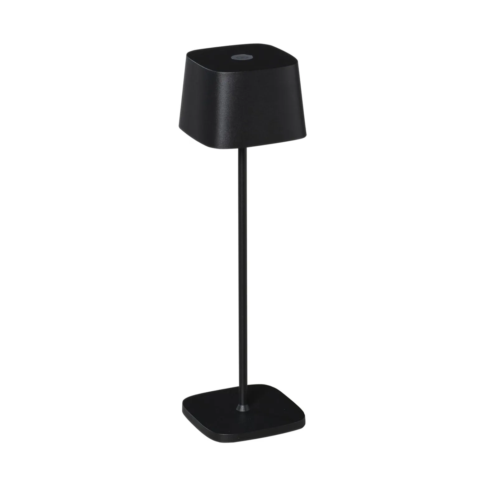 LED-Akku-Tischleuchte Capri, Höhe 36 cm, schwarz, IP54