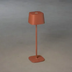 LED-Akku-Tischleuchte Capri, Höhe 36 cm, terrakotta, IP54