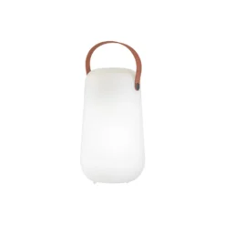LED-Akku-Tischleuchte Collgar, weiß, Höhe 26 cm
