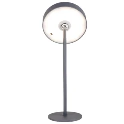 LED-Akku-Tischleuchte Ella, magnetisch, grau