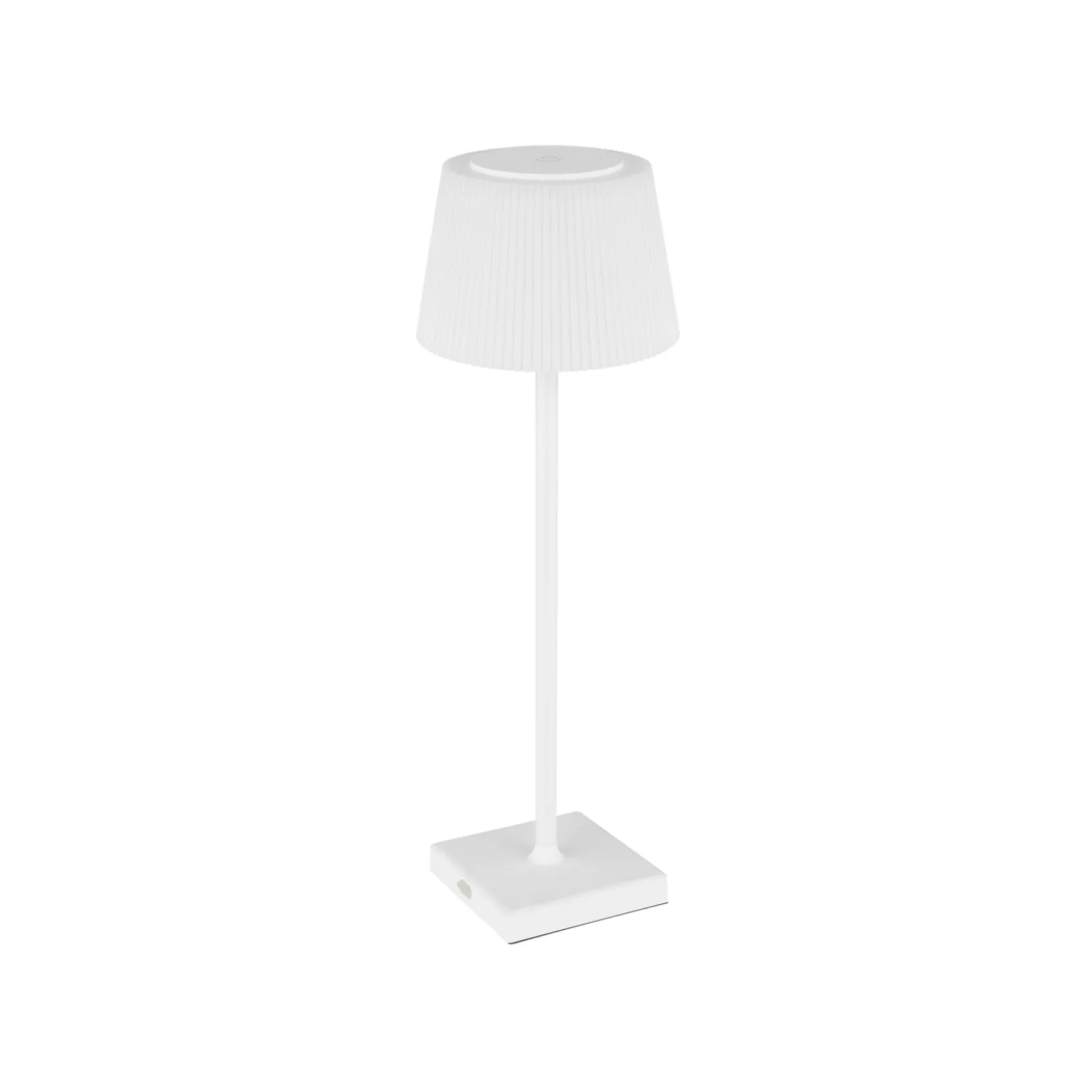 LED-Akku-Tischleuchte Gregoir, weiß matt, Höhe 38 cm, CCT