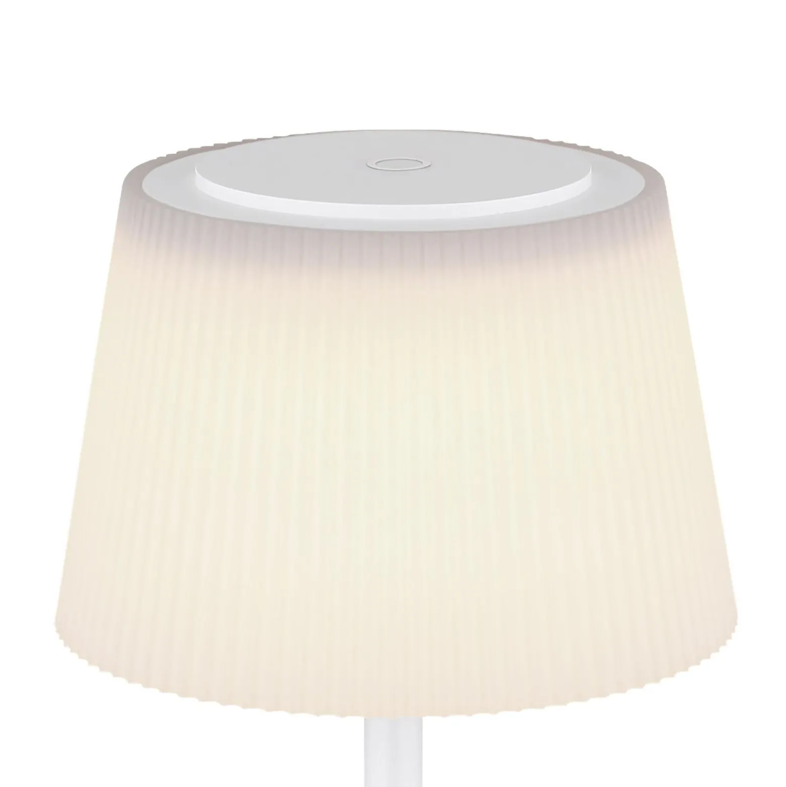 LED-Akku-Tischleuchte Gregoir, weiß matt, Höhe 38 cm, CCT