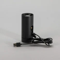LED-Akku-Tischleuchte Multi, schwarz, Höhe 30 cm, IP54
