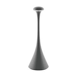 LED-Akku-Tischleuchte Nudrop, IP54, graphitgrau