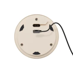 LED-Akkutischleuchte Numotion, beige, Glas, IP54, dimmbar