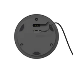 LED-Akkutischleuchte Numotion, graphit, Glas, IP54, dimmbar