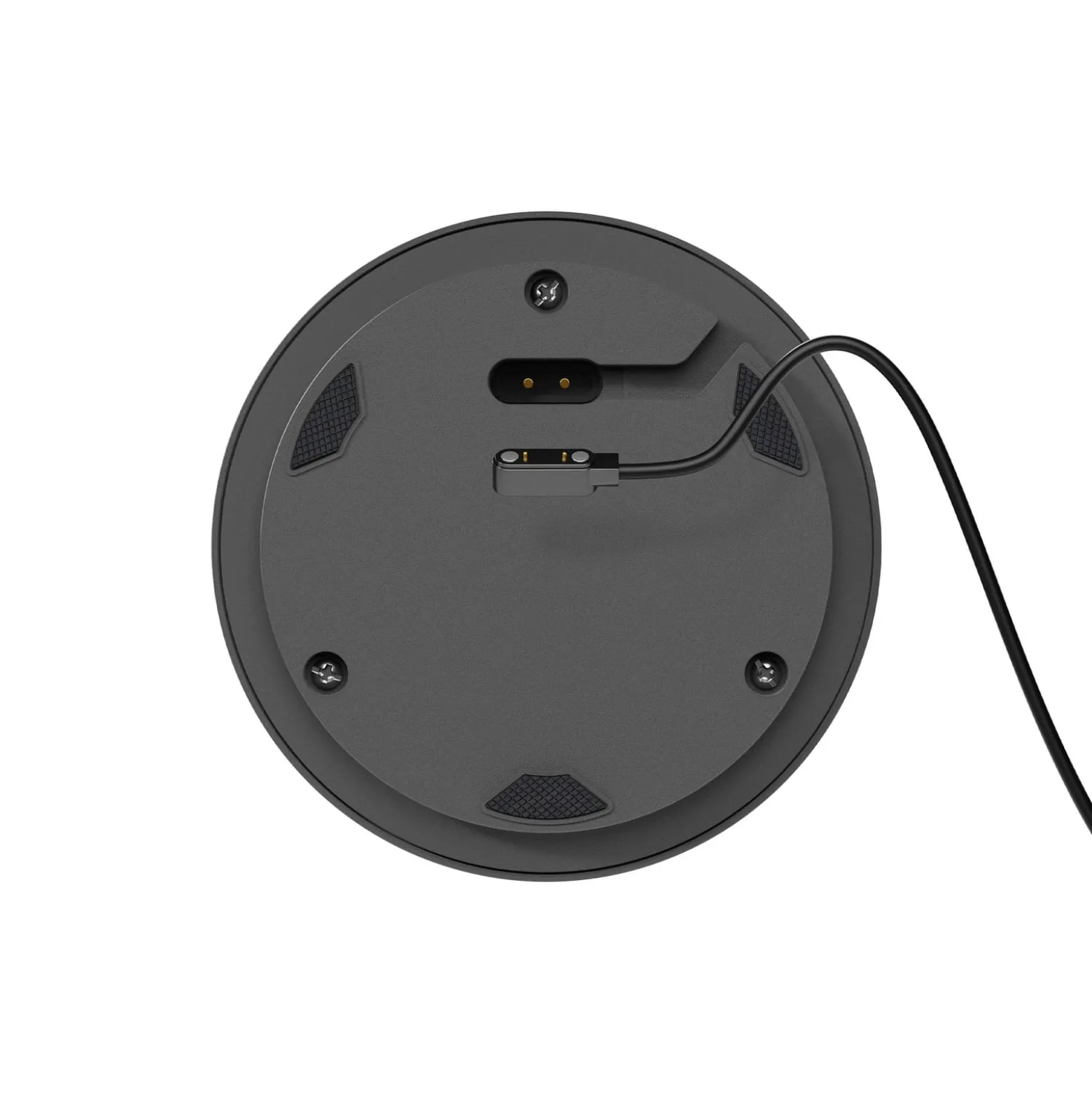LED-Akkutischleuchte Numotion, graphit, Glas, IP54, dimmbar