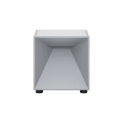 LED-Akku-Tischleuchte Nutalis mini, nebelgrau, IP54, dimmbar