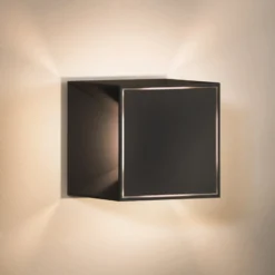 LED-Akku-Tischleuchte Nutalis mini, schwarz, IP54, dimmbar