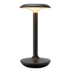 LED-Akku-Tischleuchte Petit, schwarz, Aluminium, IP44