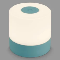 LED-Akku-Tischleuchte Smal, blau, 2.700K, dimmbar