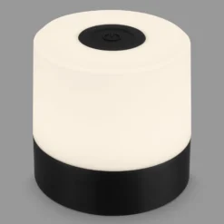 LED-Akku-Tischleuchte Smal, schwarz, 2.700K, dimmbar